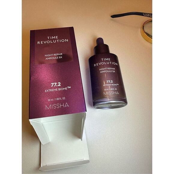 MISSHA Time Revolution Night Repair Face Serum Ampoule (5th Gen) - Picture 1 of 4